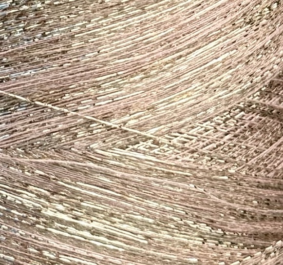 Lurexgarn 3500m/100g – Fantasiegarn col. Puderrosa 204